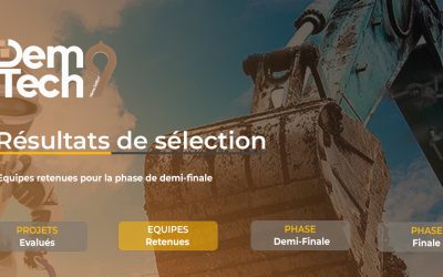 Démo Tech 9 : Résultats de l&rsquo;étape de pré sélection